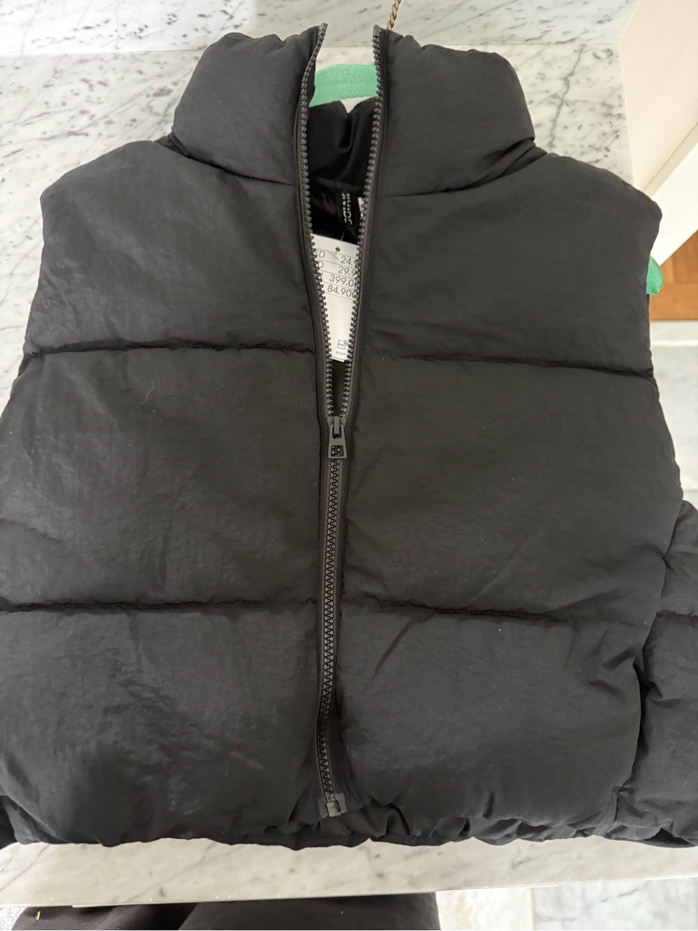 H&M Black Puffer Vest